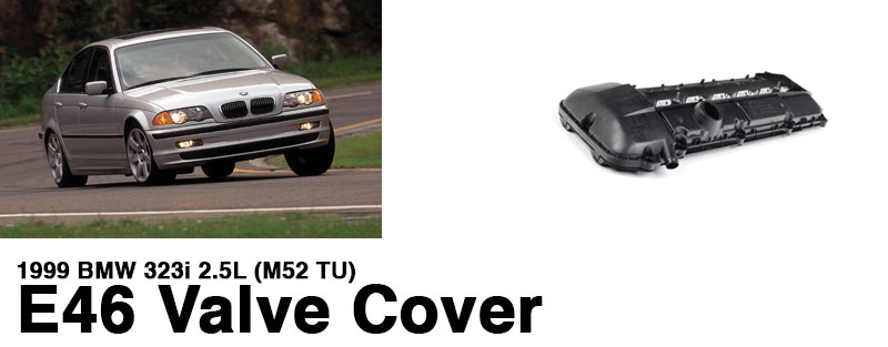 1999 BMW 323i 2.5l E46 valve cover replacement